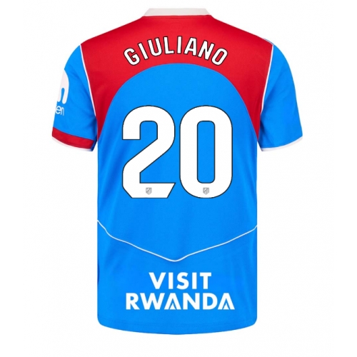 Billige Fotballdrakt Atletico Madrid Giuliano Simeone #20 Replika Tredjedrakt 2025-26 Kortermet Billige Fotballdrakt Atletico Madrid Giuliano Simeone #20 Replika Tredjedrakt 2025-26 Kortermet